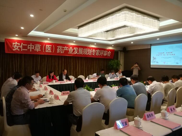 “專家把脈問診,共話安仁發展 ” 安仁縣中草(醫)藥產業發展規劃專家評審